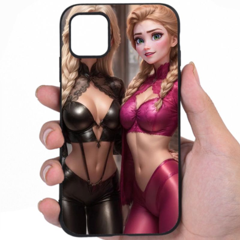 Elsa Frozen Sultry Beauty Hentai Fan Art Fczvm Awesome Phone Case