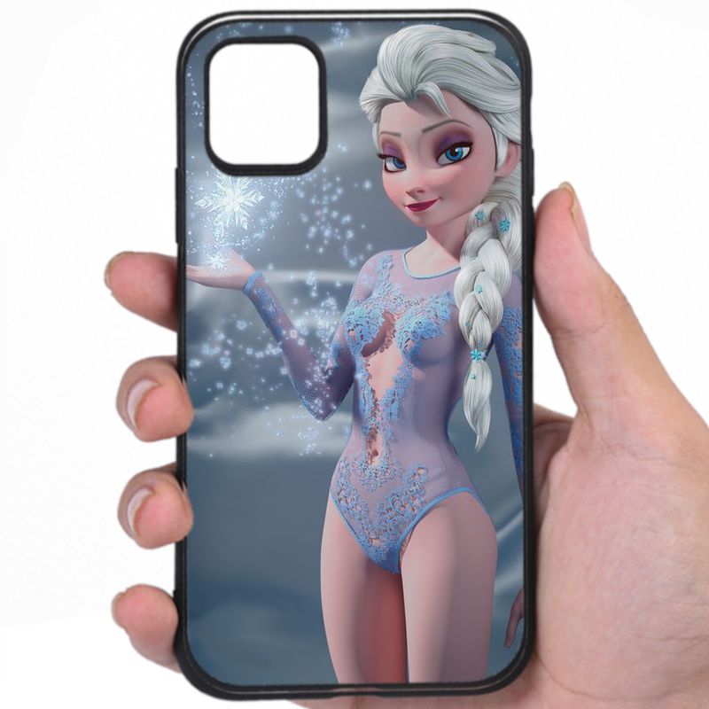 Elsa Frozen Sultry Beauty Hentai Fan Art Phone Case