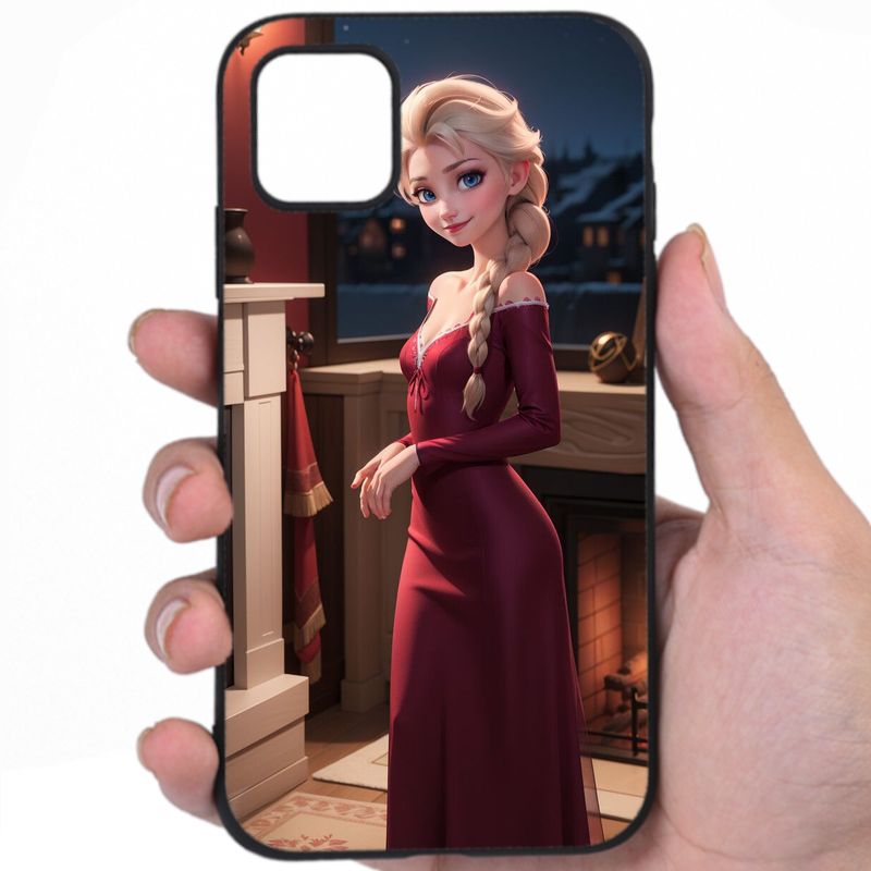 Elsa Frozen Sultry Beauty Sexy Anime Fine Art Nbopu Awesome Phone Case