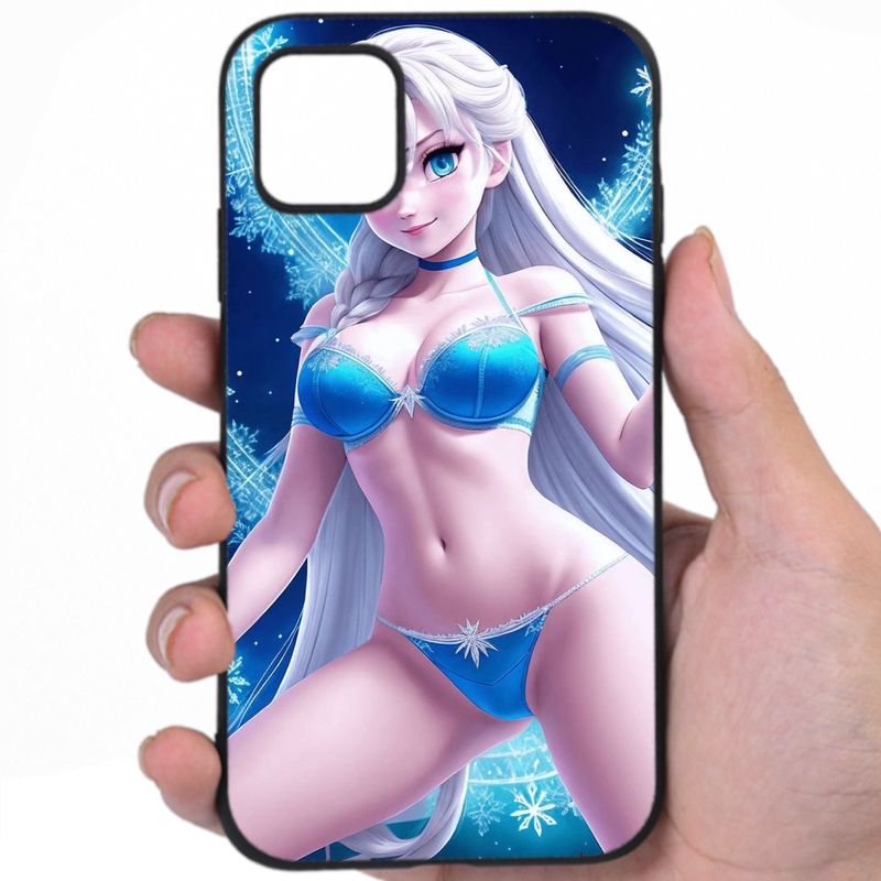 Elsa Frozen Tantalizing Aura Hentai Artwork Ghdmt iPhone Samsung Phone Case