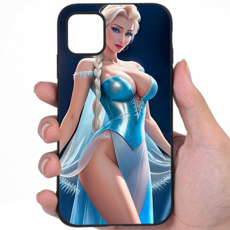 Elsa Frozen Tantalizing Aura Hentai Artwork Phone Case