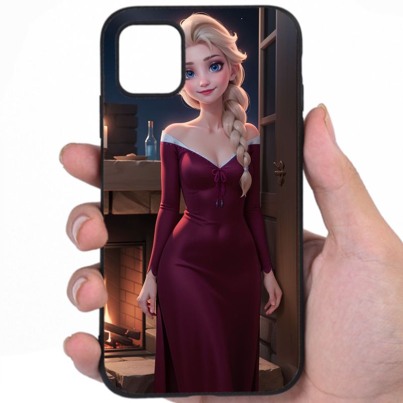 Elsa Frozen Tantalizing Aura Hentai Fan Art Awesome Phone Case