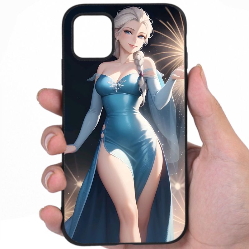 Elsa Frozen Tantalizing Aura Sexy Anime Artwork Awesome Phone Case