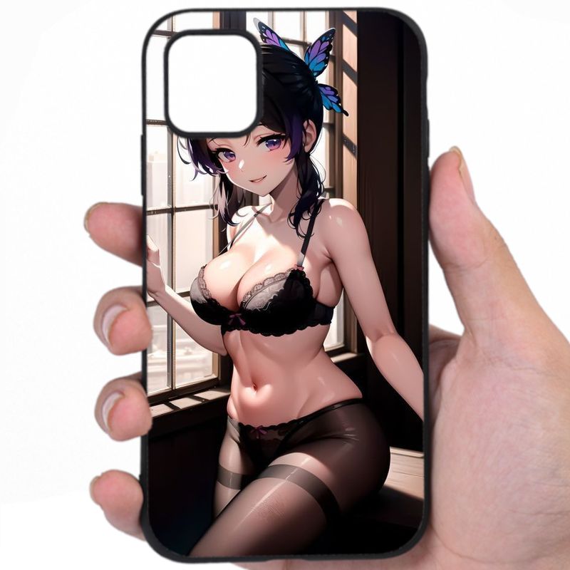 Kimetsu No Yaiba Irresistible Sexiness Sexy Anime Mashup Art Phone Case