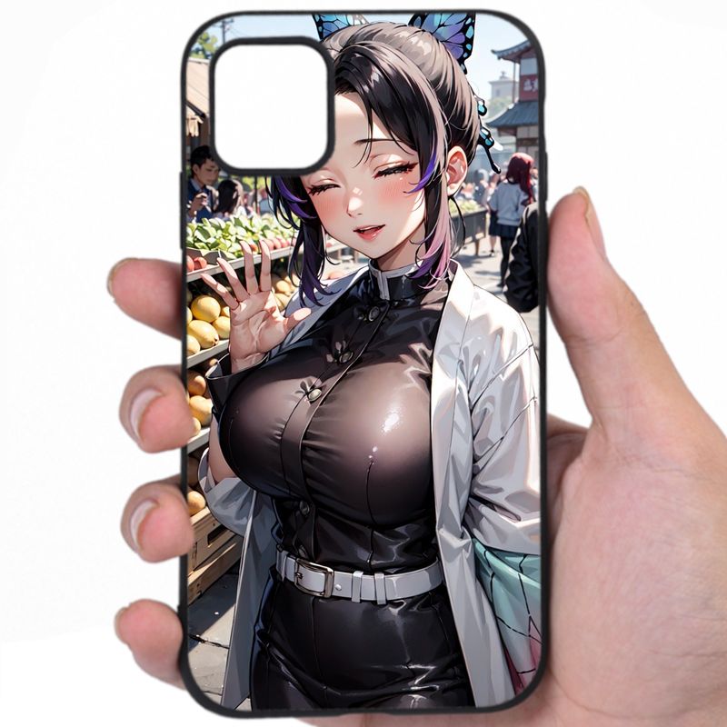 Kimetsu No Yaiba Provocative Charm Sexy Anime Artwork Phone Case