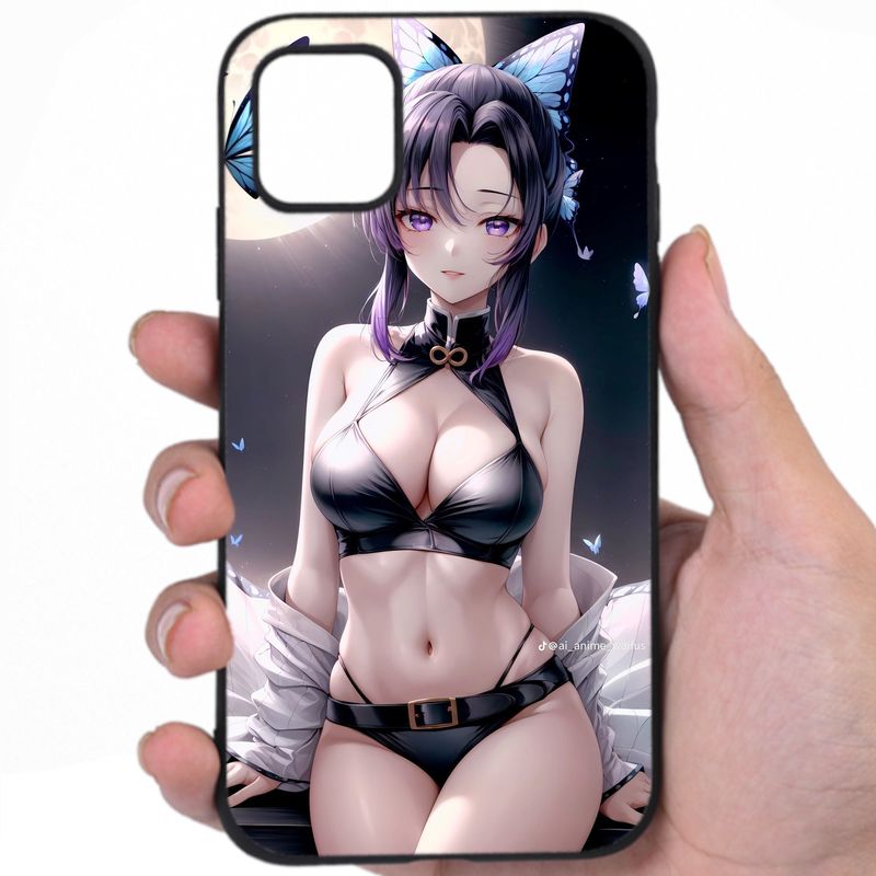 Kimetsu No Yaiba Risqué Outfit Hentai Art iPhone Samsung Phone Case