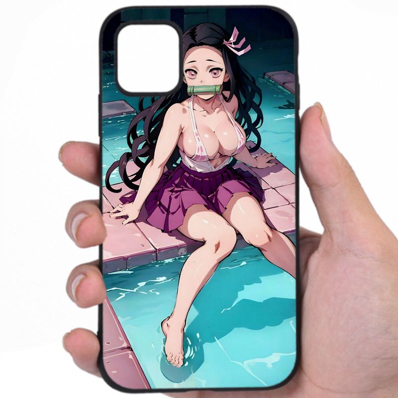 Kimetsu No Yaiba Risqué Outfit Hentai Artwork iPhone Samsung Phone Case