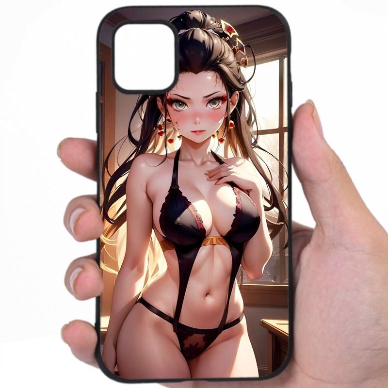 Kimetsu No Yaiba Smoldering Looks Hentai Mashup Art Awesome Phone Case