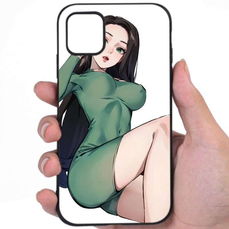 Kimetsu No Yaiba Voluptuous Figure Hentai Fine Art Phone Case