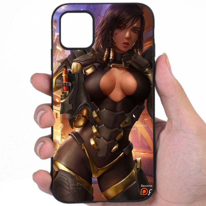 Overwatch Risqué Outfit Hentai Mashup Art Awesome Phone Case