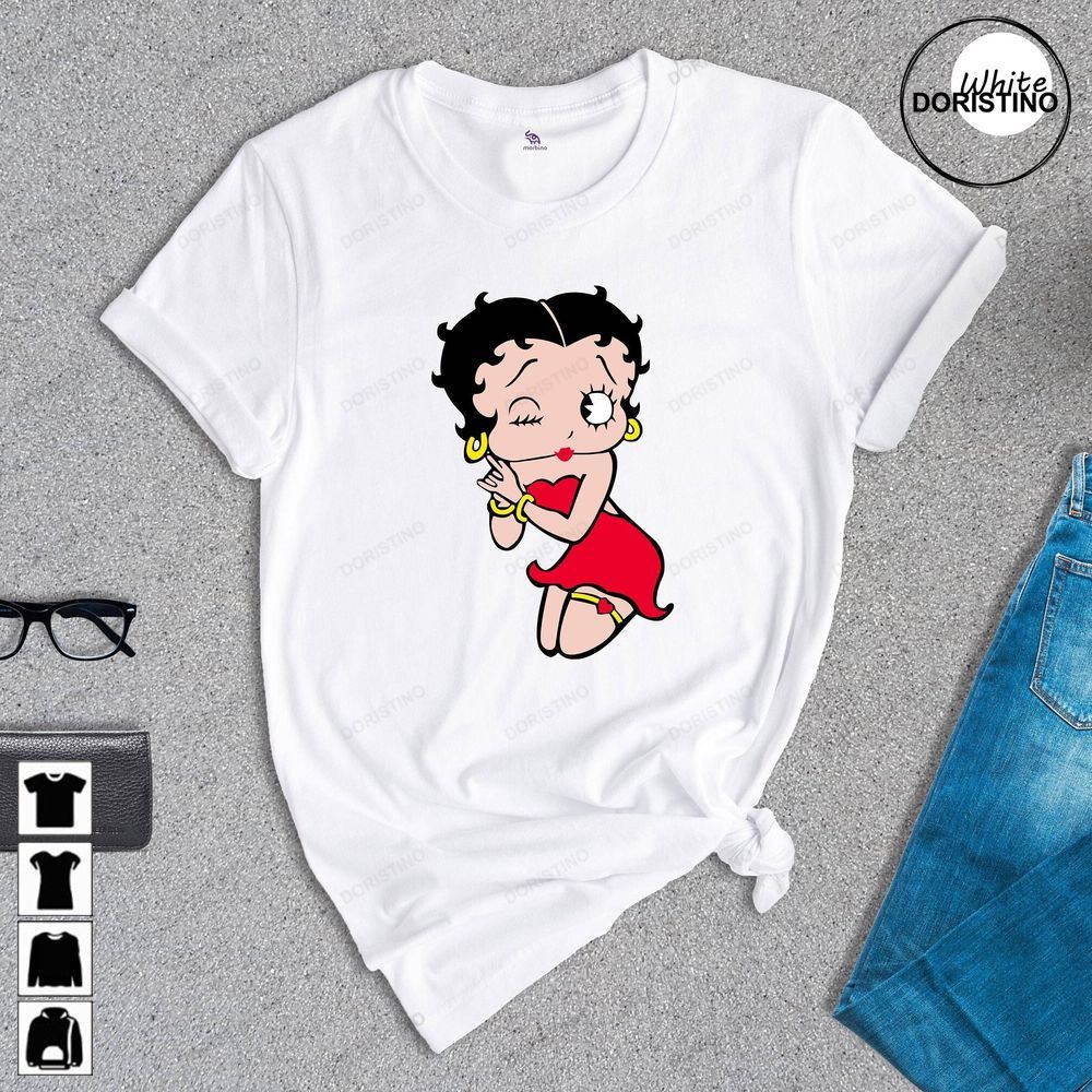 Betty Boop Cute Betty Old Boop Vintage Betty Boop Betty Boop Old Cartoon Retro Cartoon Gift Limited Edition T-shirts