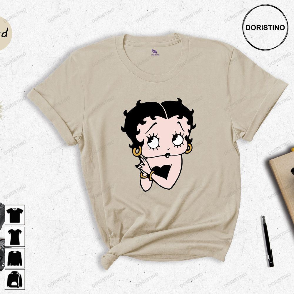 Betty Boop Gothic Betty Boop Tee Old Boop Vintage Boop Betty Boop Old Cartoon Limited Edition T-shirts