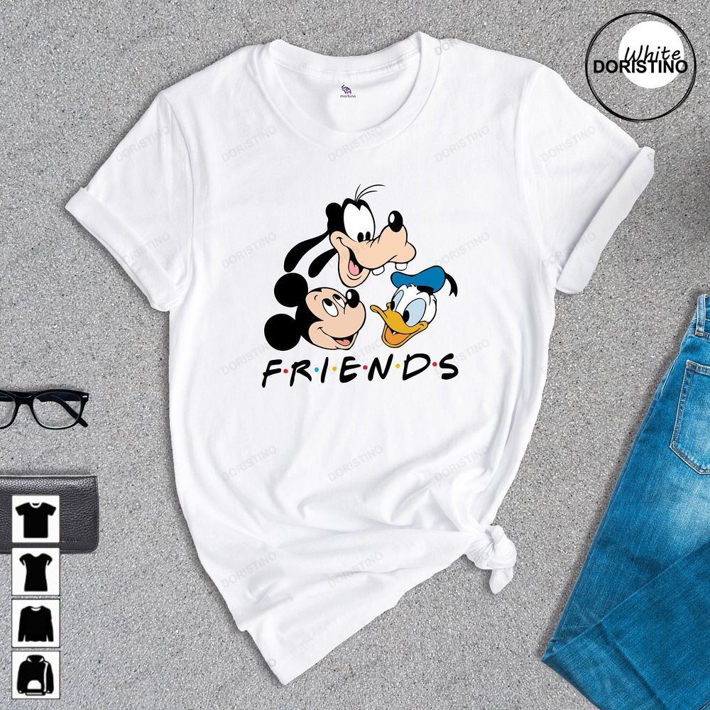 Disney Friends Mickey Mouse Goofy Donald Duck Mickey And Friends Magic Kingdom Disneyworld Awesome Shirts