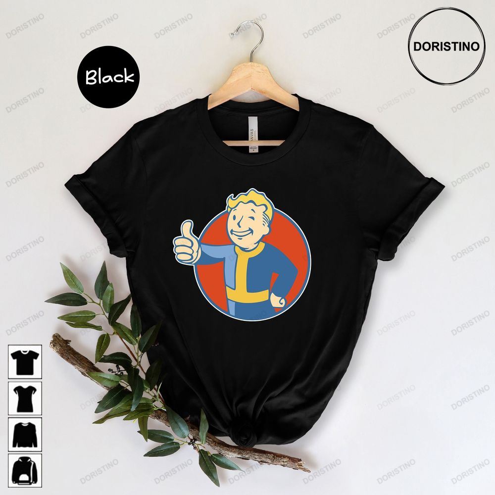 Fallout Vault Boy Cool Fallou Gaming Fallout Fan Gift Pip-boy Gift For Gamer Funny Fallout Gift Awesome Shirts