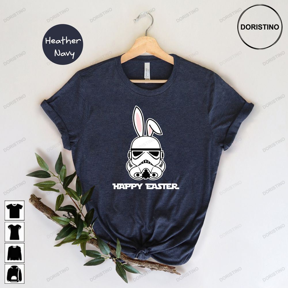 Happy Easter Easter Stormtrooper Star Wars Fan Gift Stormtrooper Bunny Star Wars Funny Easter Gift Limited Edition T-shirts