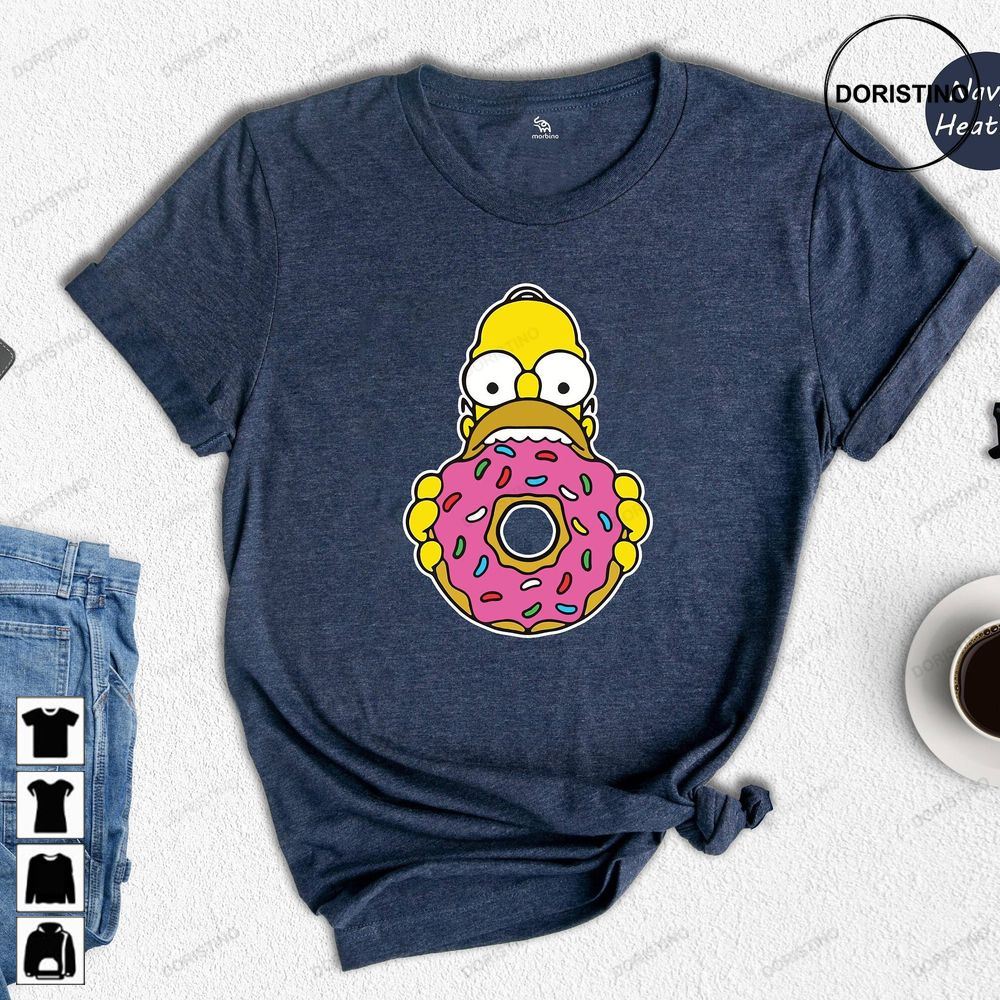 Homer Simpson Donu The Simpsons Funny Homer Simpsons Party Simpsons Gift Funny Funny Simpson Tee Trending Style