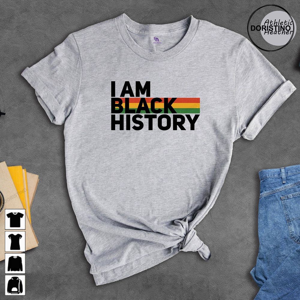 I Am Black History Blm Justice For All Black American Tee Black Month Gift Afro American Pride Black Pride Trending Style