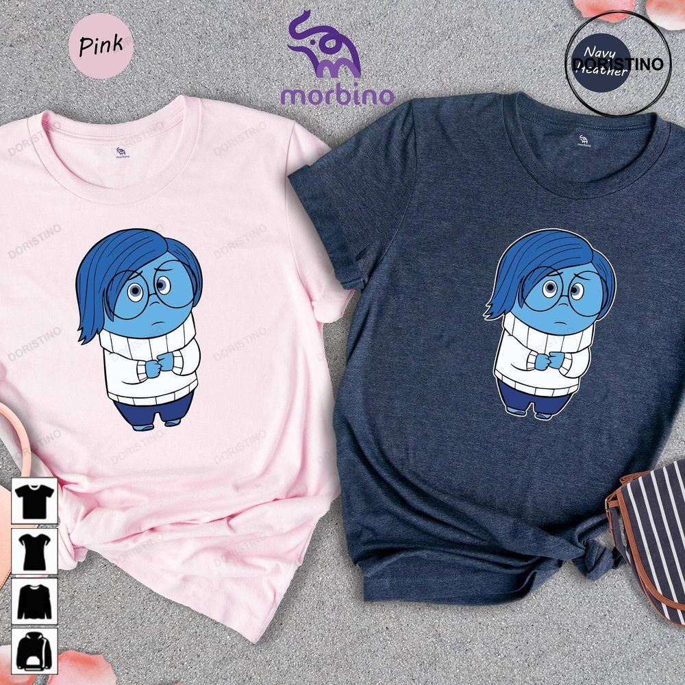 Inside Ou Sadness Disney Animation Disneyland Disney Trip Inside Out Emotions Core Memory Limited Edition T-shirts