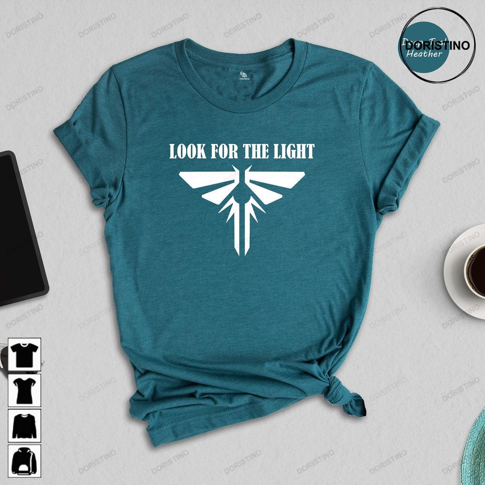 Look For The Flies Tlou The Last Of Us Tee Fireflies Video Game Adaptation Tlou Fan Gift Gift For Gamer Awesome Shirts
