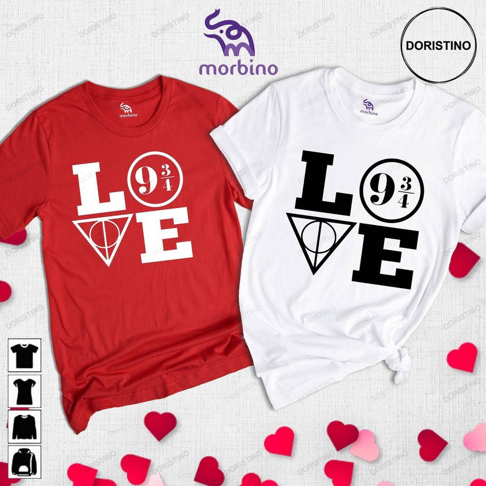 Love Harry Potter Harry Potter Themed Valentine's Day Tee Gift For Potterhead Harry Potter Fan Gift Potter Valentine Awesome Shirts