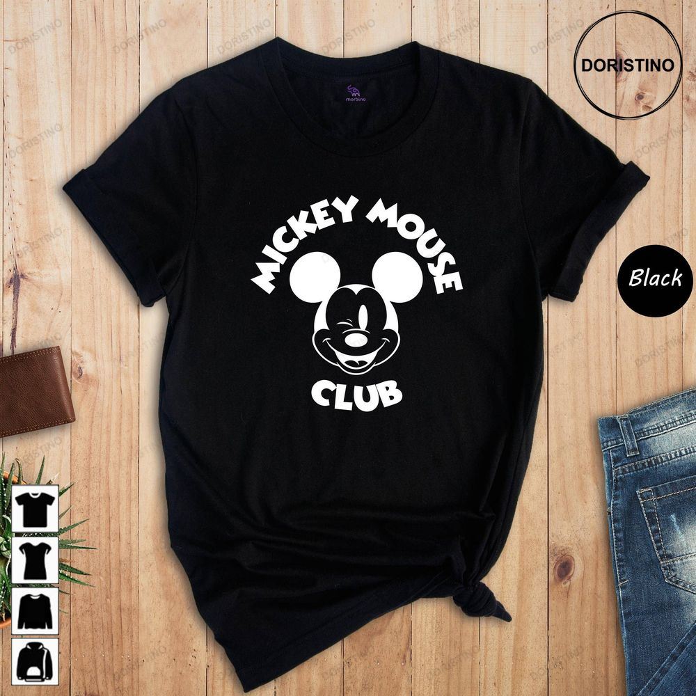 Mickey Mouse Club Disneyworld Disney Family Disney Trip Mickey Tee Family Disneyland Mickey Squad Limited Edition T-shirts