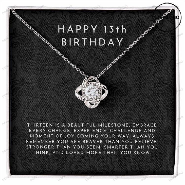 13th Birthday Gift 13th Birthday Gift For Girls 13th Birthday Necklace 13th Birthday Jewelry 13th Birthday Gift Ideas Gifts For 13th Doristino Limited Edition Necklace