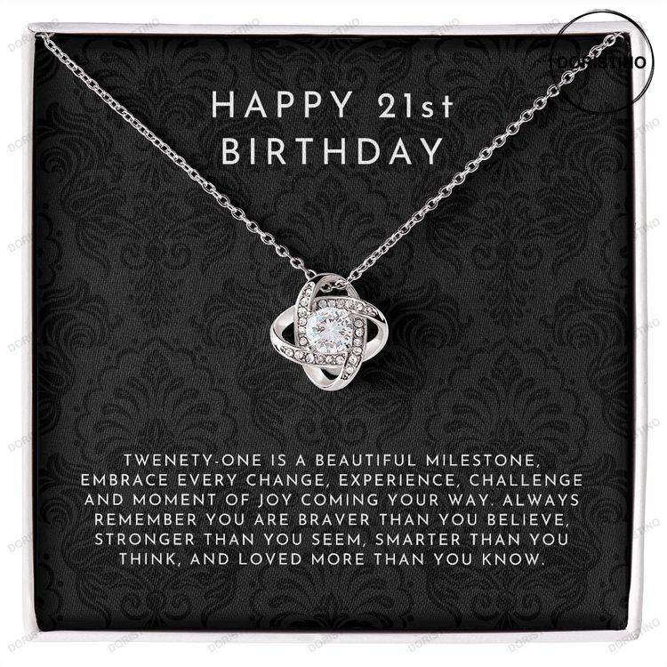 21st Birthday Gift 21st Birthday 21st Birthday Necklace 21st Birthday Jewelry 21st Birthday Gift Ideas Gifts For 21st Doristino Trending Necklace