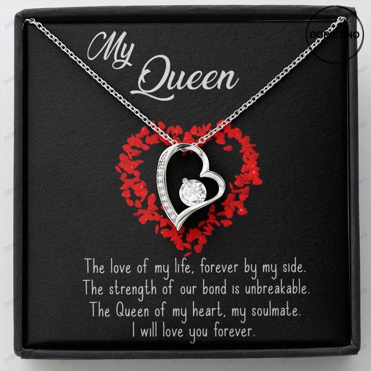 A Beautiful Forever Love Necklace For Your Queen Elegant Necklace For Your Wife A Stunning Heart Pendant For Your Girlfriend Doristino Awesome Necklace