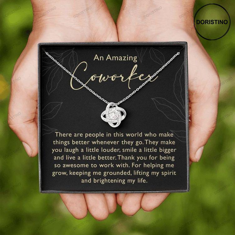 An Amazing Coworker Gift Jewelry Coworker Gift Thank You Gift Doristino Awesome Necklace