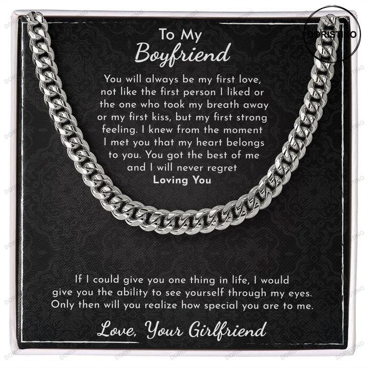 Boyfriend Necklace Gift Meaningful For Boyfriend Promise Necklace Doristino Limited Edition Necklace