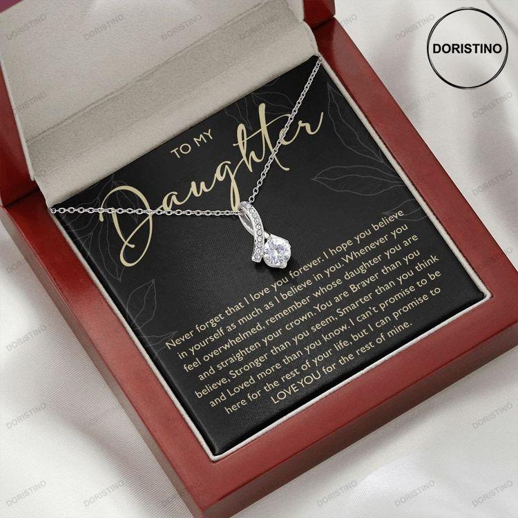 Daughter Alluring Beauty Necklace Gift For Her Birthday Graduation Any Occasion Doristino Trending Necklace