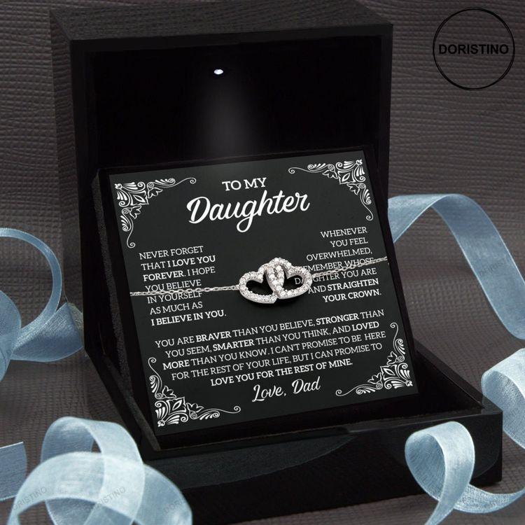 Daughter Bracelet Gift Sentimental Gift For Daughter Doristino Limited Edition Necklace