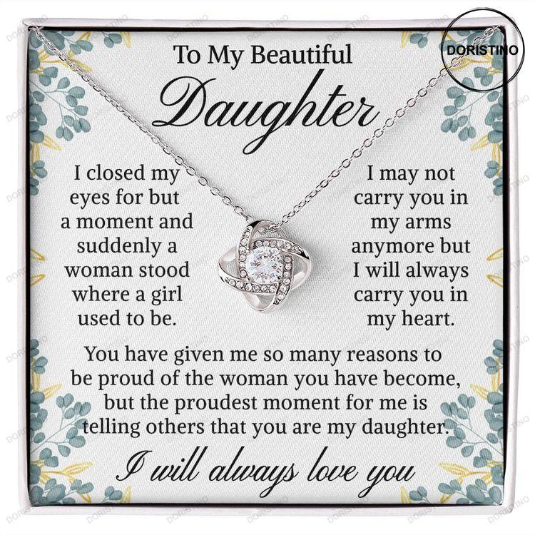 Daughter Gift From Mom And Dad Daughter Graduation Birthday Chrismas Gift Doristino Trending Necklace
