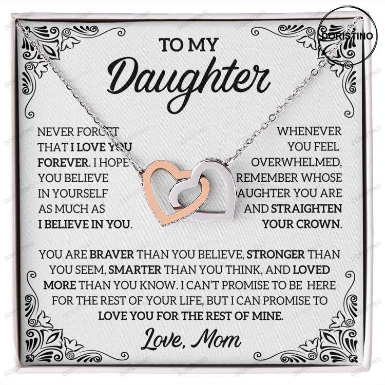 Daughter Gift From Mom Daughter Necklace Gift For Birthday – Best Mother And Father Gifts For Girls – Handmade Jewelry For Daughter Doristino Trending Necklace
