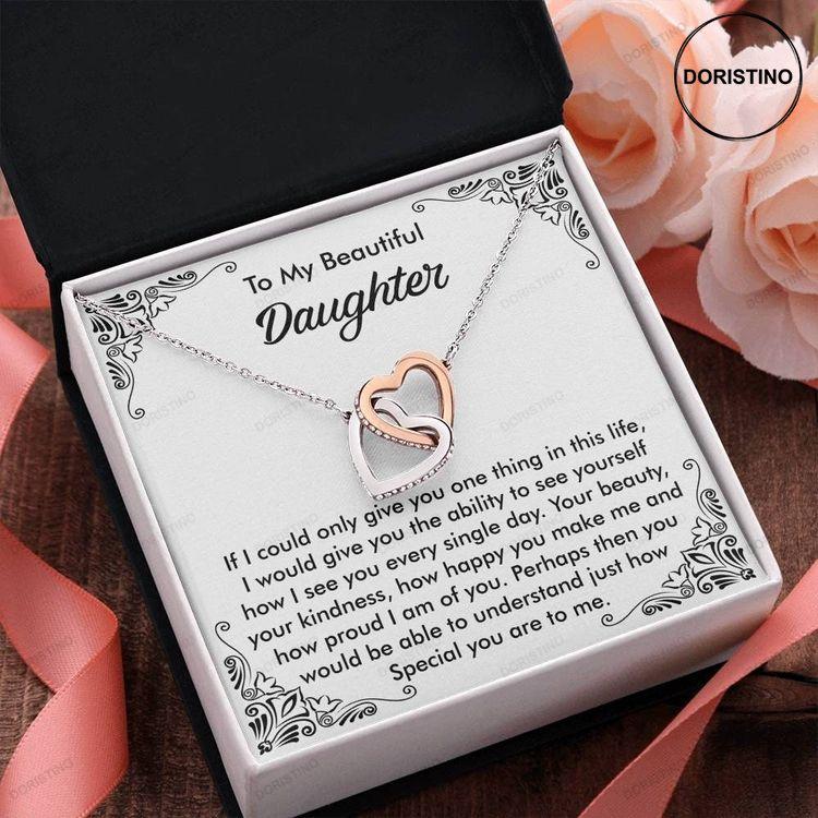 Daughter Necklace Gift With Message Card Doristino Awesome Necklace
