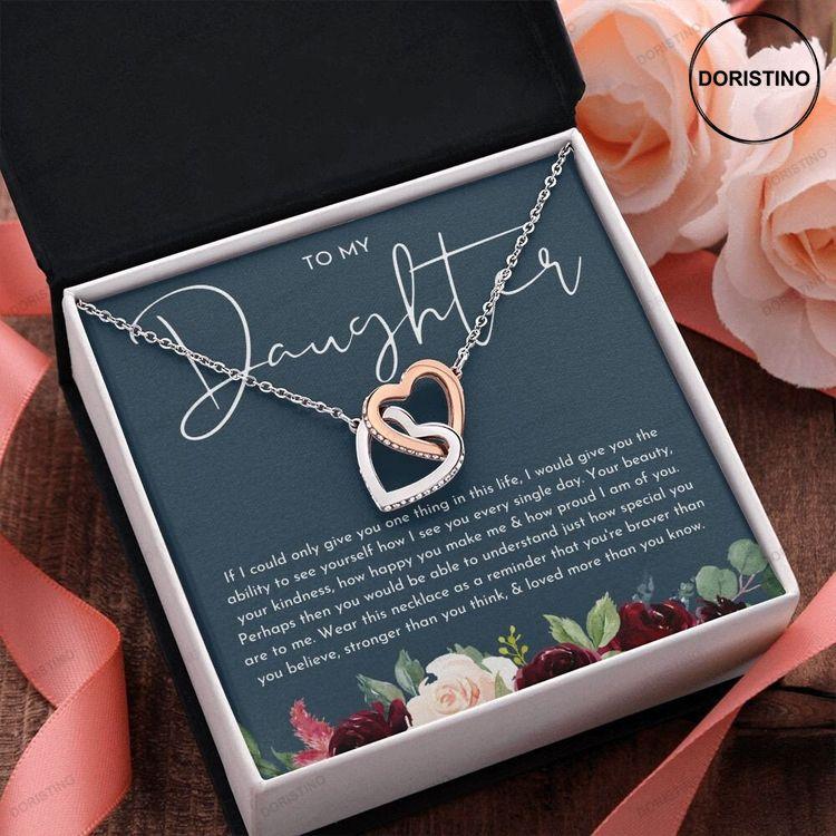 Daughter Necklace To My Daughter Necklace Mother Daughter Necklace Daughter Gift Father Daughter Necklace Daughter Necklace From Dad Doristino Limited Edition Necklace