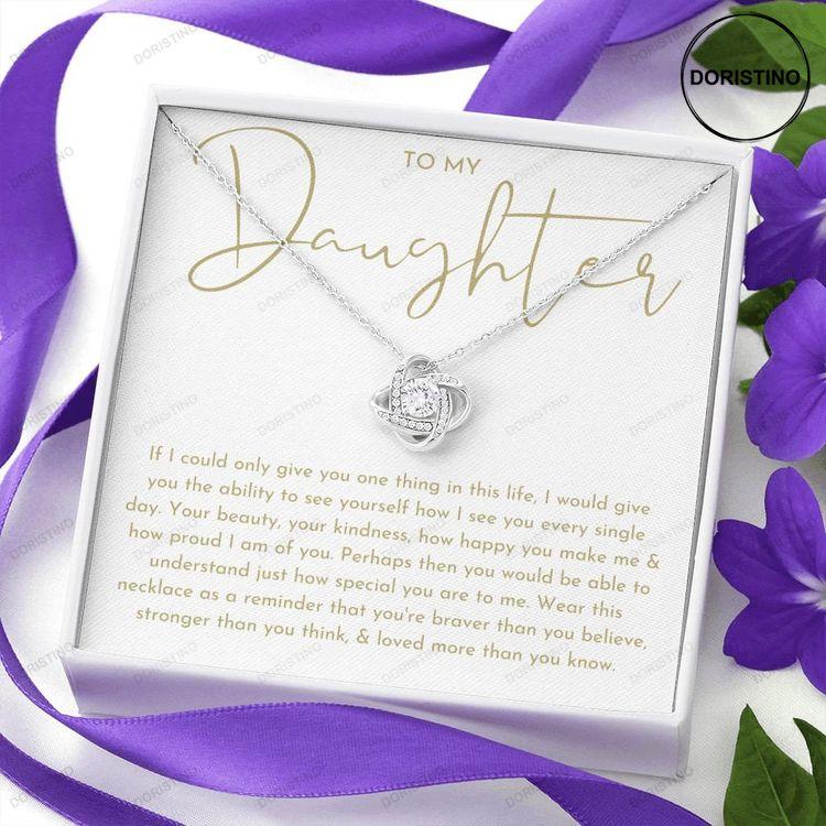Daughter Necklace To My Daughter Necklace Mother Daughter Necklace To My Daughter Daughter Gift Necklace For Daughter Wedding Gift Doristino Awesome Necklace