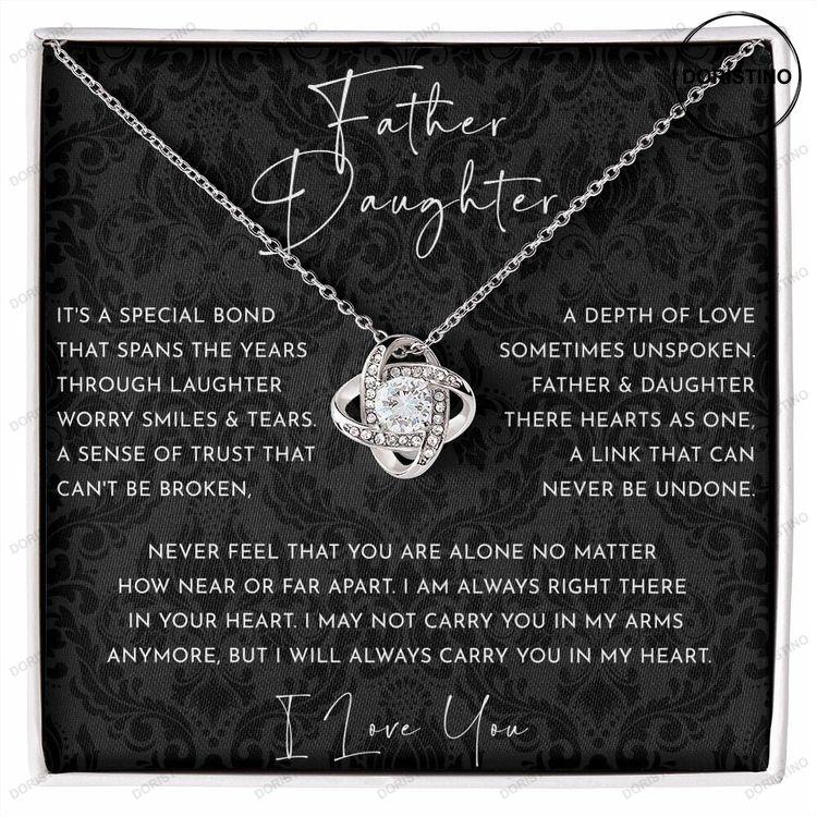 Father And Daughter Necklace Gift For Daughter From Dad Daughter Birthday Gift Daughter Graduation Gift Father's Day Gift Doristino Limited Edition Necklace