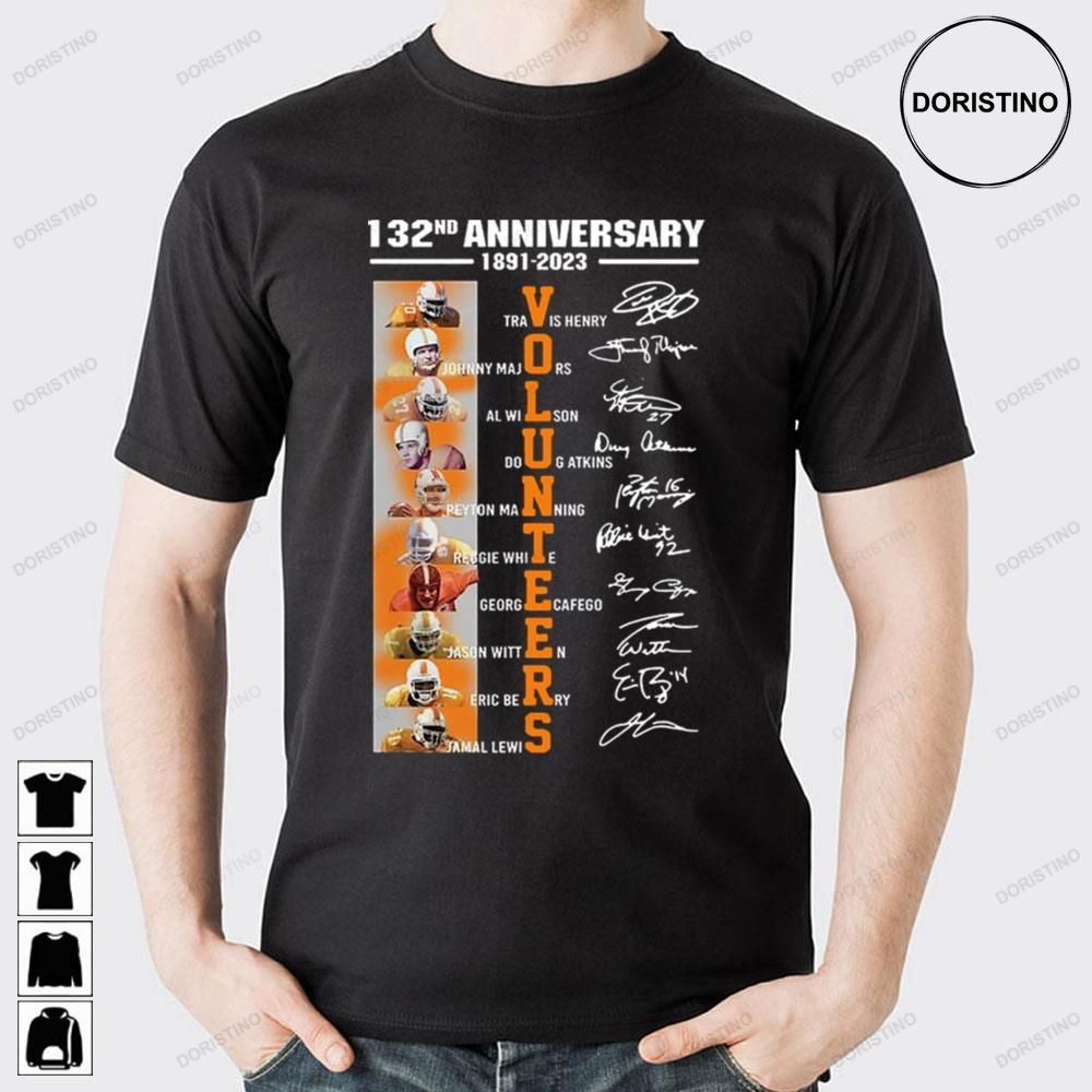 132nd Anniversary 1891 2023 Volunteers Limited Edition T-shirts