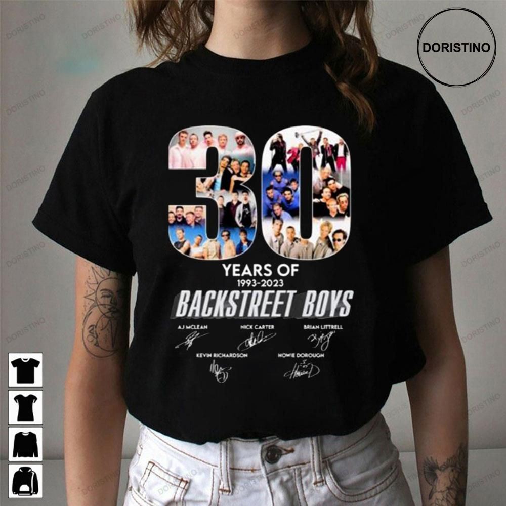 30th Anniversary 1993 2023 Bsb Backstreet Boys Thank Memories Signed ...