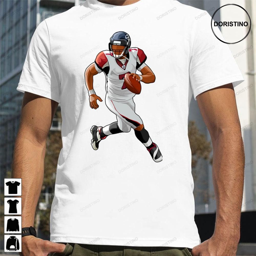 7 Moves The Ball Michael Vick Football Shirt - NVDTeeshirt