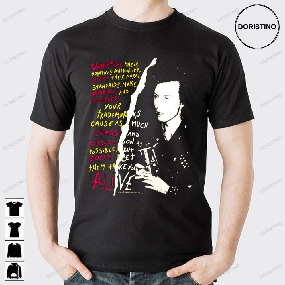 Art Sid Vicious Limited Edition T-shirts