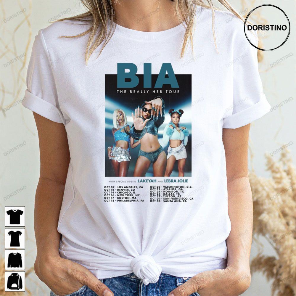 Bia The Really Her Tour Dates 2023 2 Doristino Awesome Shirts