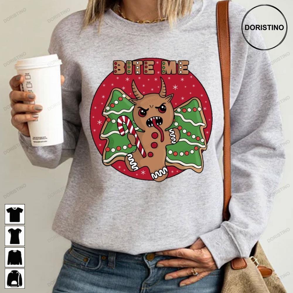 Bite Me Krampus Christmas 2 Doristino Limited Edition T-shirts