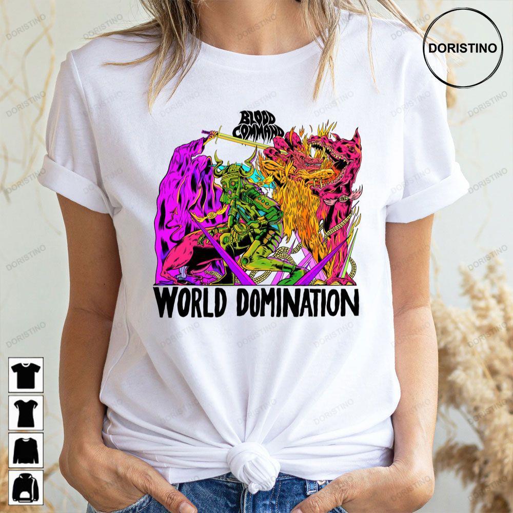 Blood Command World Domination 2023 2 Doristino Limited Edition T-shirts