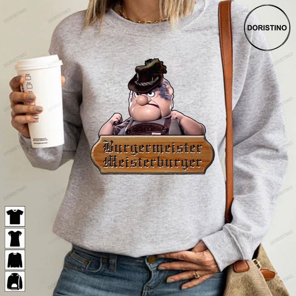 Burgermeister Meisterburger Santa Claus Is Comin To Town 2 Doristino Limited Edition T-shirts