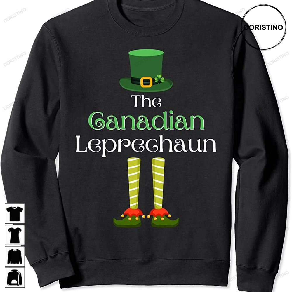Canadian Leprechaun Matching Family Group St Patricks Day Trending Style