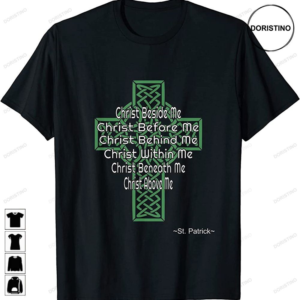 Celtic Cross St Patricks Prayer Christian Gifts Trending Style