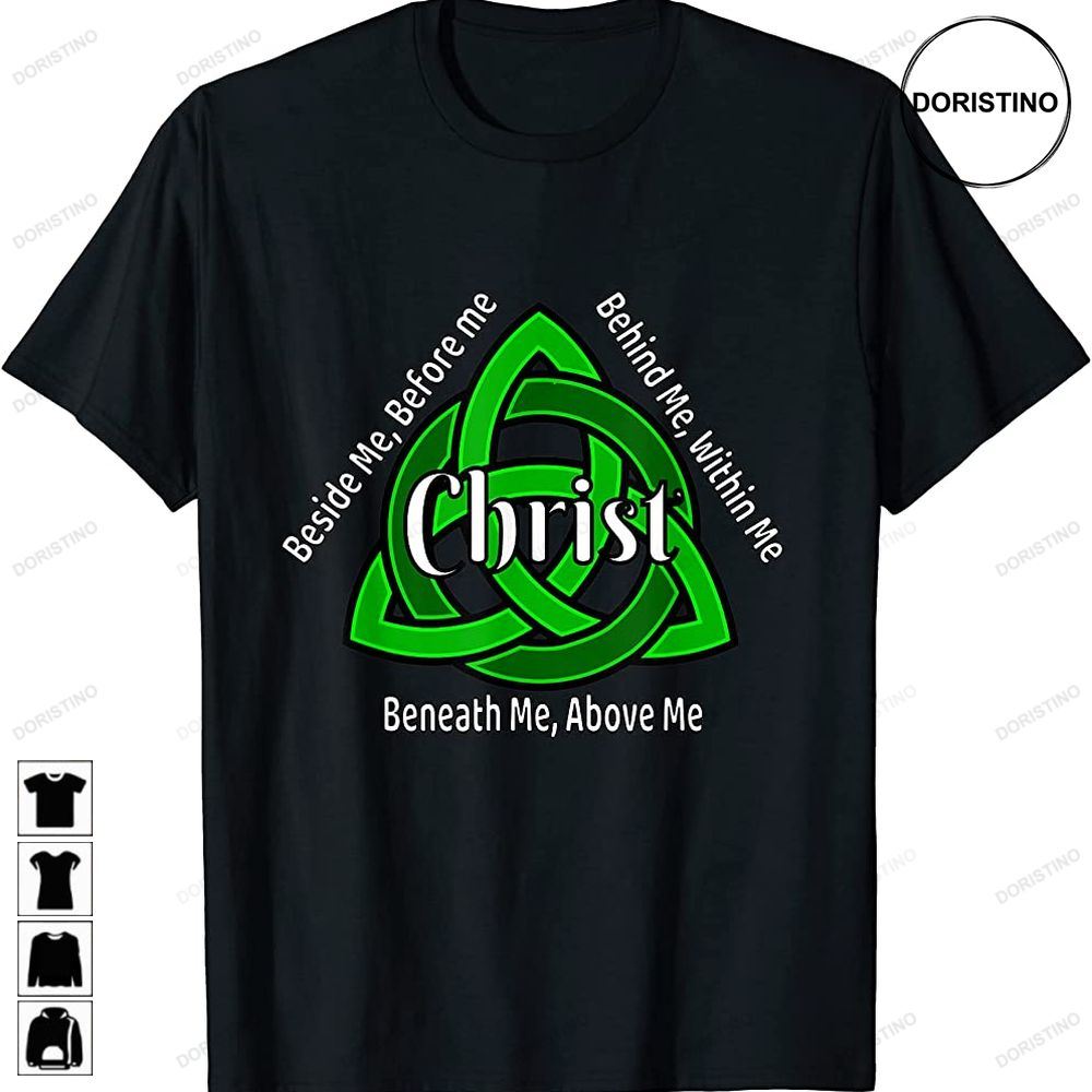 Celtic Trinity Kno St Patricks Prayer Christian Gifts Awesome Shirts