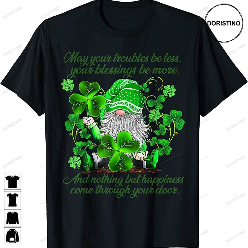 Christian Gnome St Patricks Day Irish Blessing Leprechaun Awesome Shirts